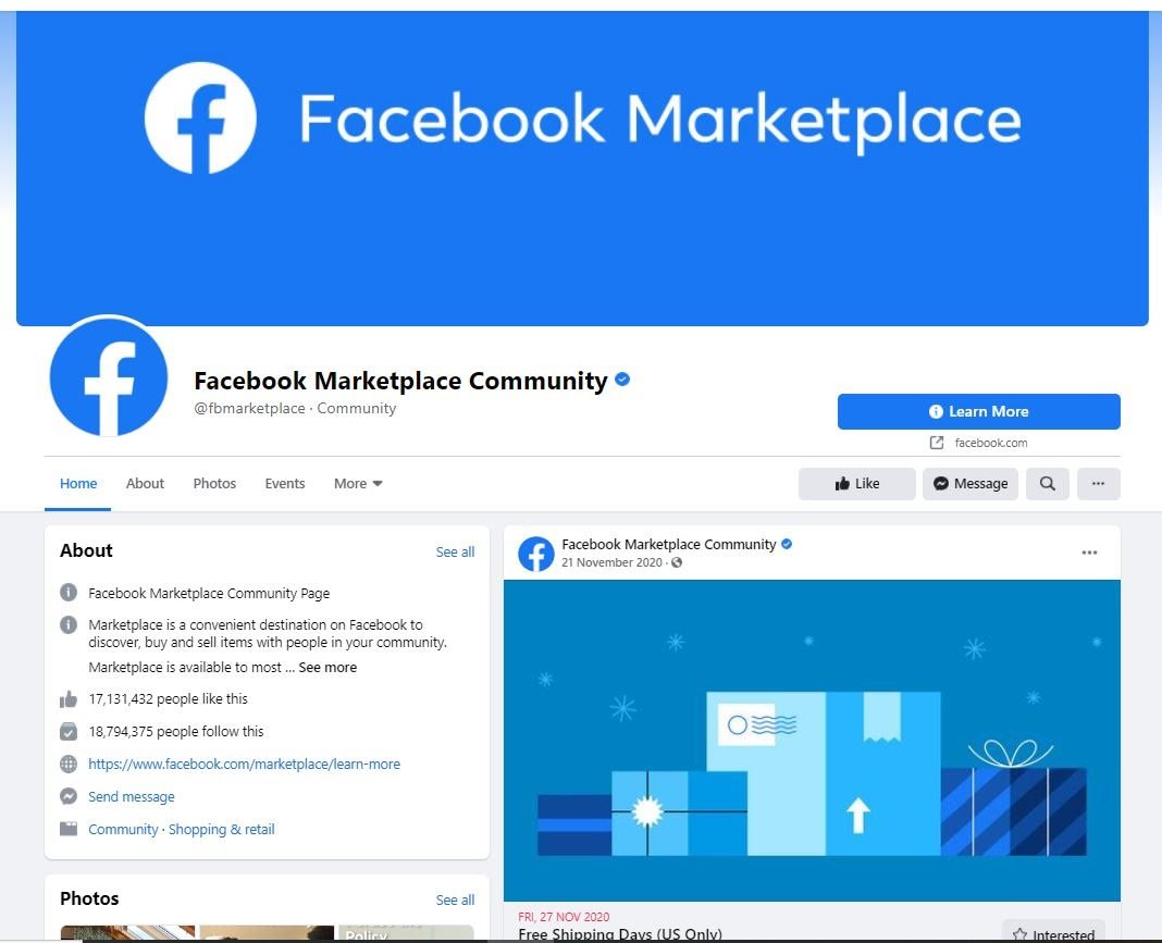 Facebook-Marketplace-Communauté