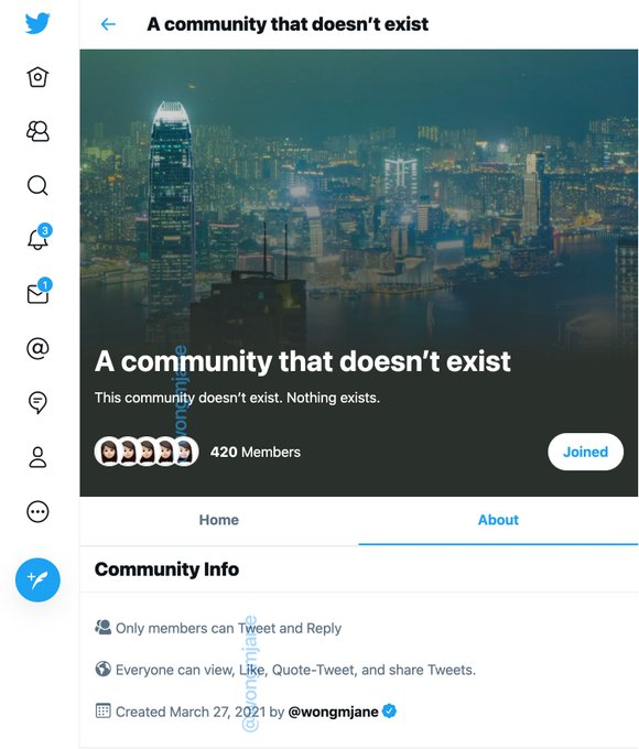 Exemple de création de communautés Twitter