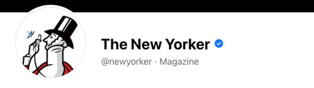 Le New Yorker Facebook vérifié