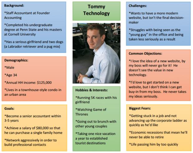 Personnalité de l'acheteur Tommy Technology, y compris le statut de la relation de revenu et les aspirations professionnelles futures