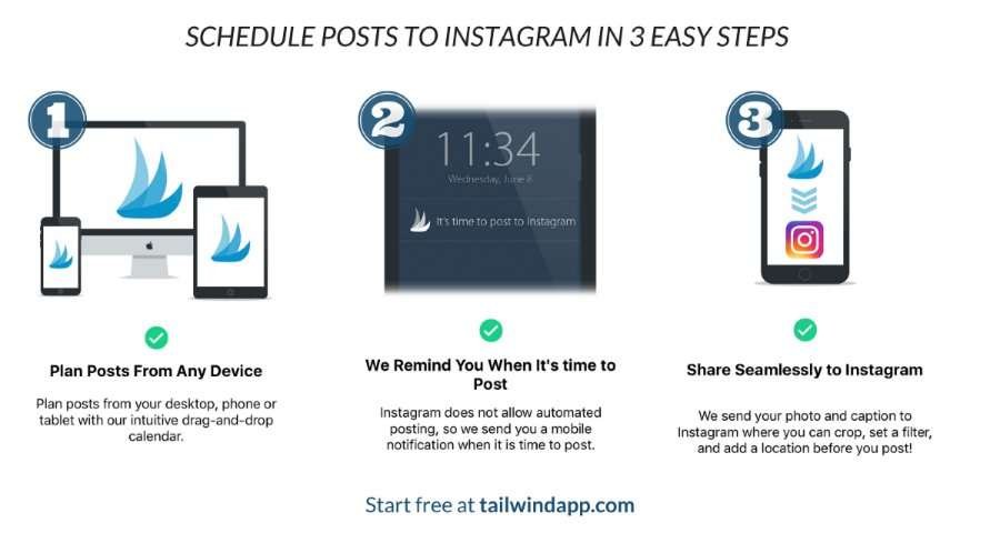 Programmez des publications sur Instagram en 3 étapes faciles.