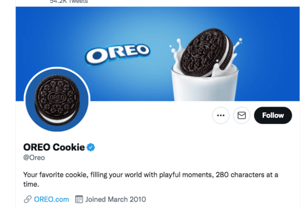 Cookie préféré OREO remplissant votre monde de moments ludiques.