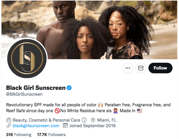 Black Girl Sunscreen SPF révolutionnaire conçu pour toutes les personnes de couleur