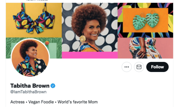 L'actrice Tabitha Brown, la maman préférée du monde des gourmands végétaliens