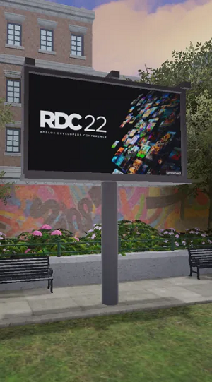 Panneau d'affichage Roblox