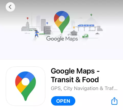 Application Google Maps