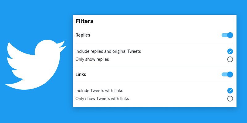 Rechercher sur Twitter avec des filtres