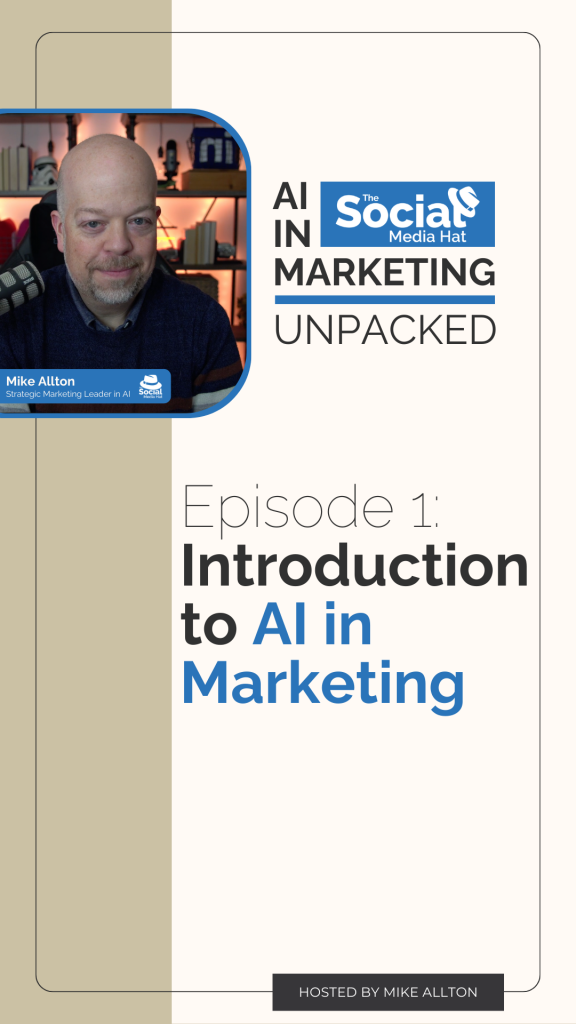 Dans ce premier épisode du podcast AI in Marketing: Unpacked, découvrez l'intelligence artificielle et son impact sur le marketing.