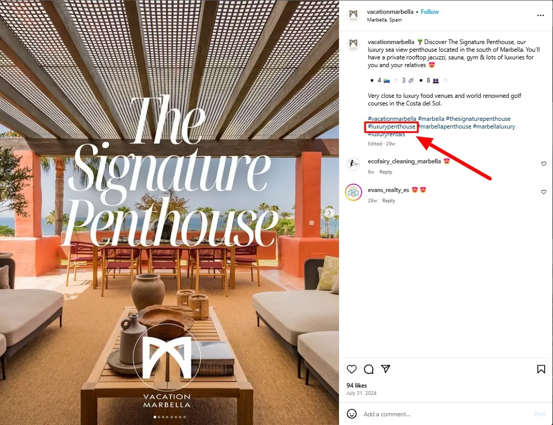 Hashtags immobiliers génériques Hashtags immobiliers génériques